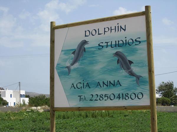 Dolphin Studios Agia Anna  Bagian luar foto
