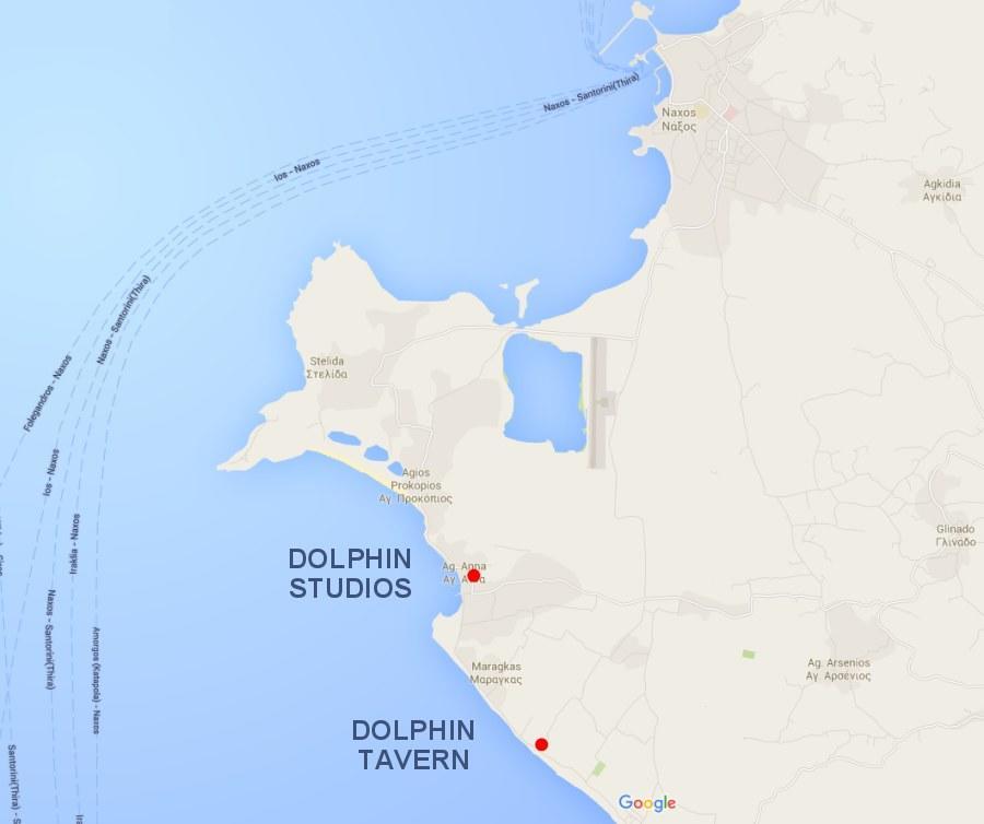 Dolphin Studios Agia Anna  Bagian luar foto